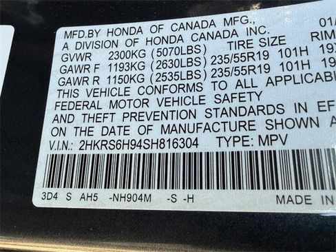 Certified 2025 Honda CR-V Sport Touring image 21