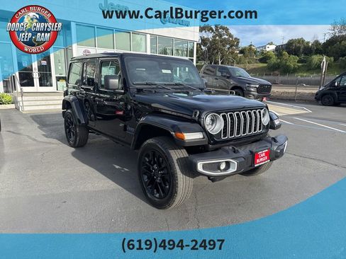 Certified 2025 Jeep Wrangler Unlimited Sahara w/ Safety Group image 1