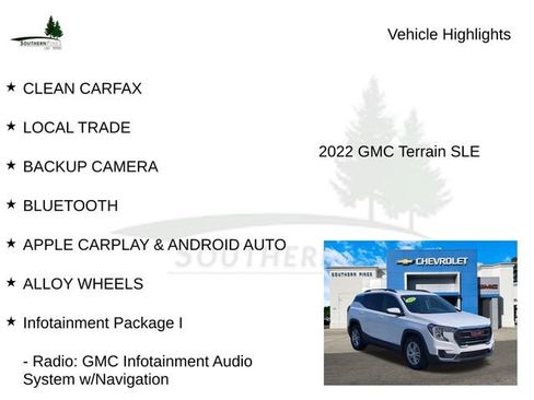 Used 2022 GMC Terrain SLE w/ Driver Convenience Package FWD image 9