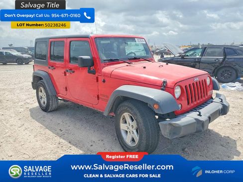 Used 2015 Jeep Wrangler Unlimited Sport w/ Quick Order Package 24S AWD/4WD image 5