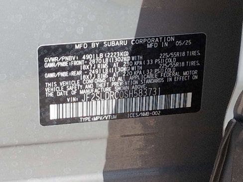 Certified 2025 Subaru Forester Limited image 38