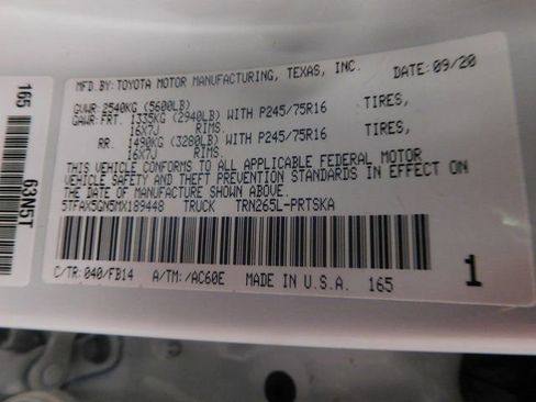 Used 2021 Toyota Tacoma SR image 53