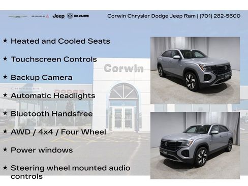 Used 2025 Volkswagen Atlas Cross Sport SE image 8