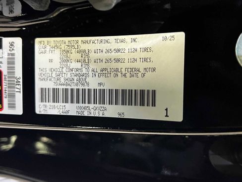 New 2026 Toyota Sequoia Capstone image 28