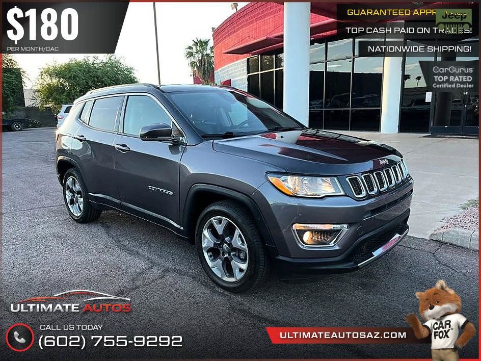 Used 2020 Jeep Compass Limited FWD image 4
