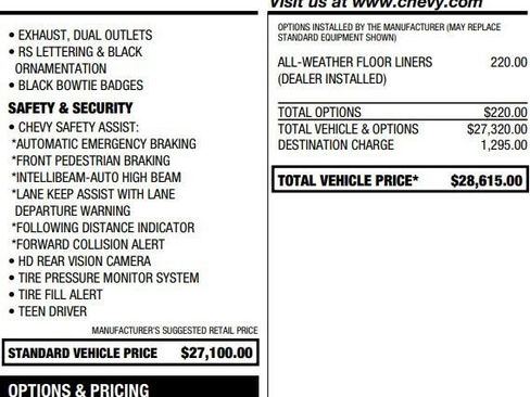 Certified 2024 Chevrolet TrailBlazer RS FWD image 2