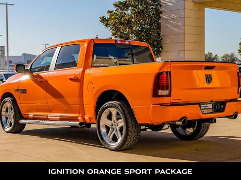 Used 2017 RAM 1500 Sport w/ Ignition Orange Sport Package image 6
