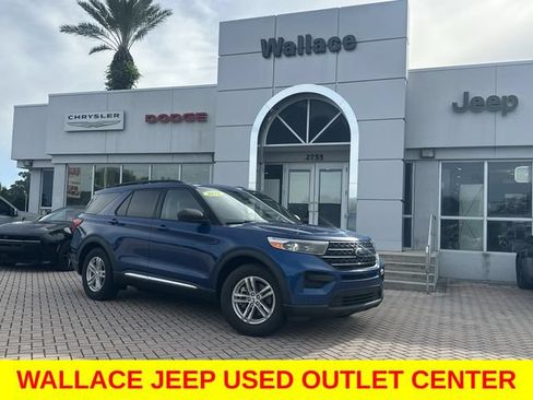 Used 2021 Ford Explorer XLT RWD image 1