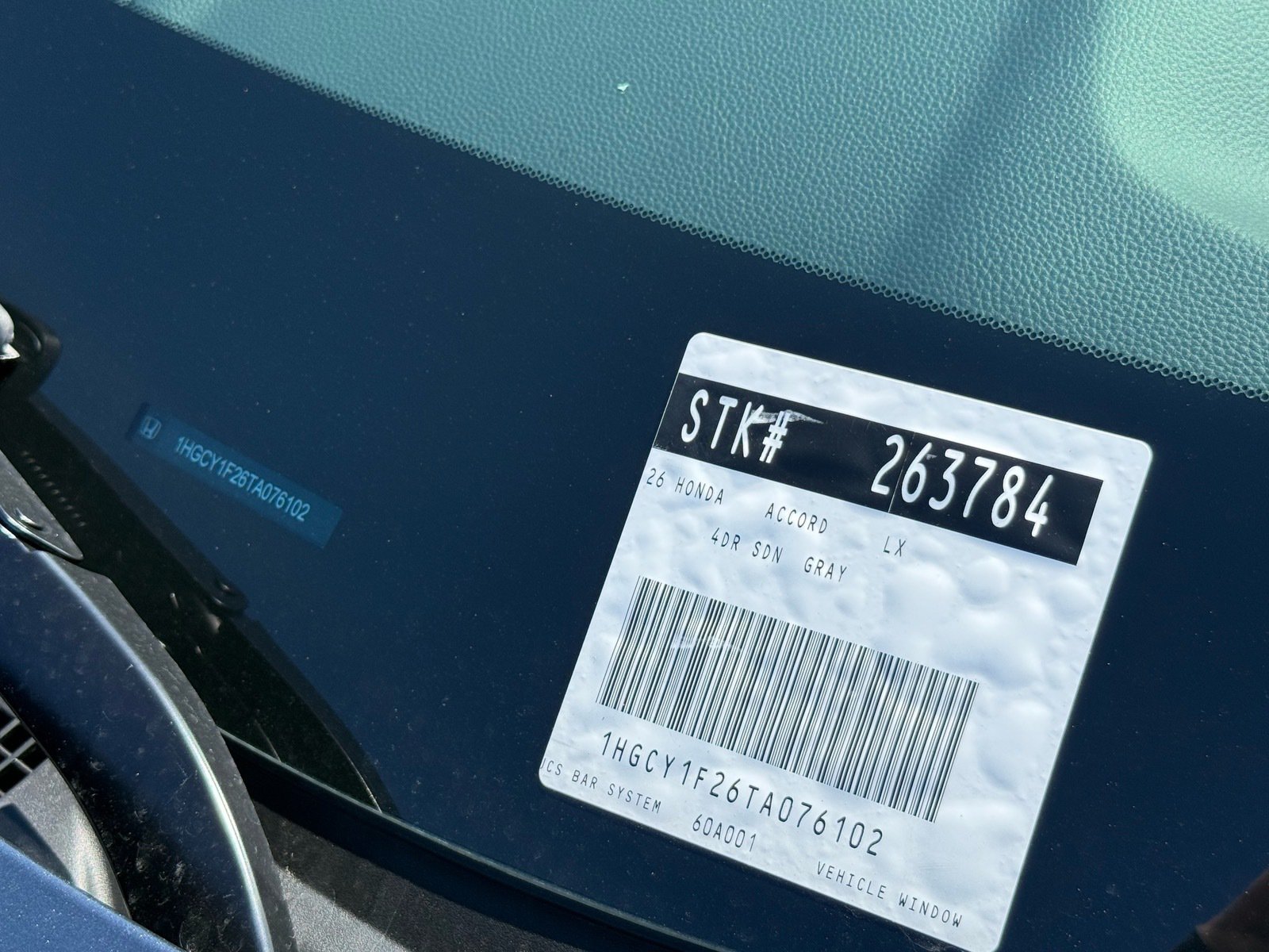 New 2026 Honda Accord LX image 29