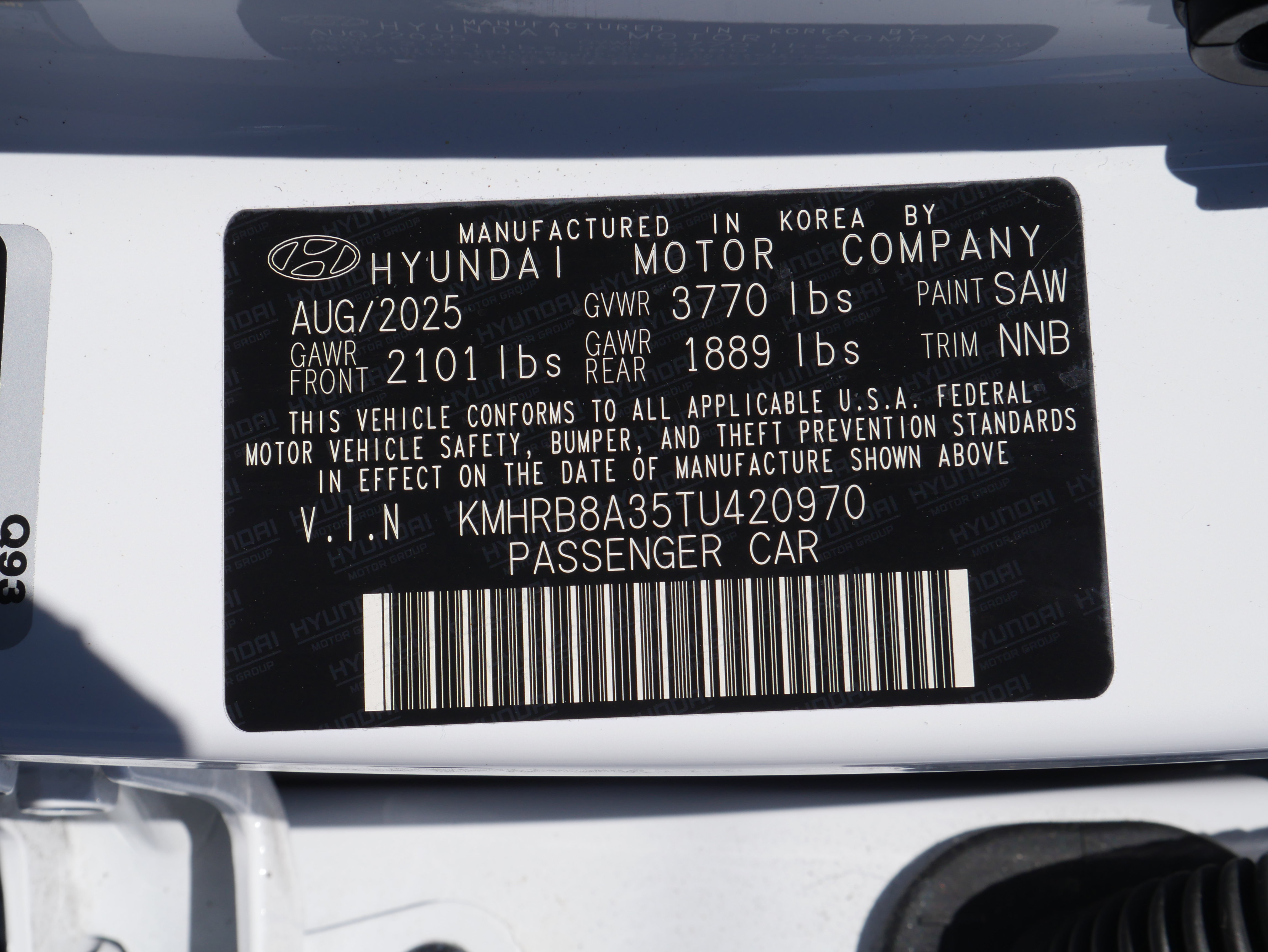 Used 2026 Hyundai Venue SE FWD image 32