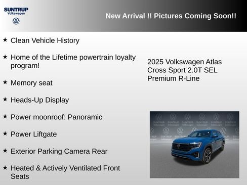 Used 2025 Volkswagen Atlas Cross Sport SEL Premium R-Line AWD/4WD image 5