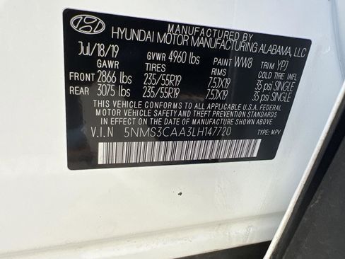 Used 2020 Hyundai Santa Fe SEL image 12