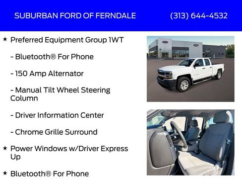 Used 2018 Chevrolet Silverado 1500 W/T AWD/4WD image 9