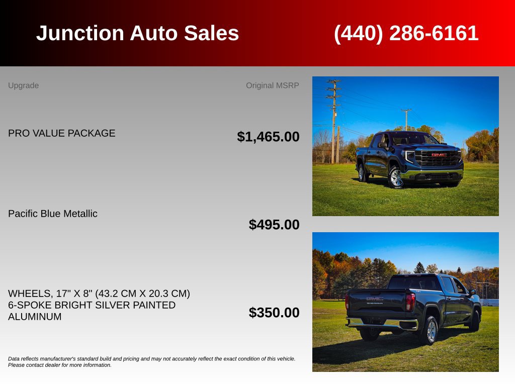 Used 2023 GMC Sierra 1500 Pro w/ Pro Value Package AWD/4WD image 5