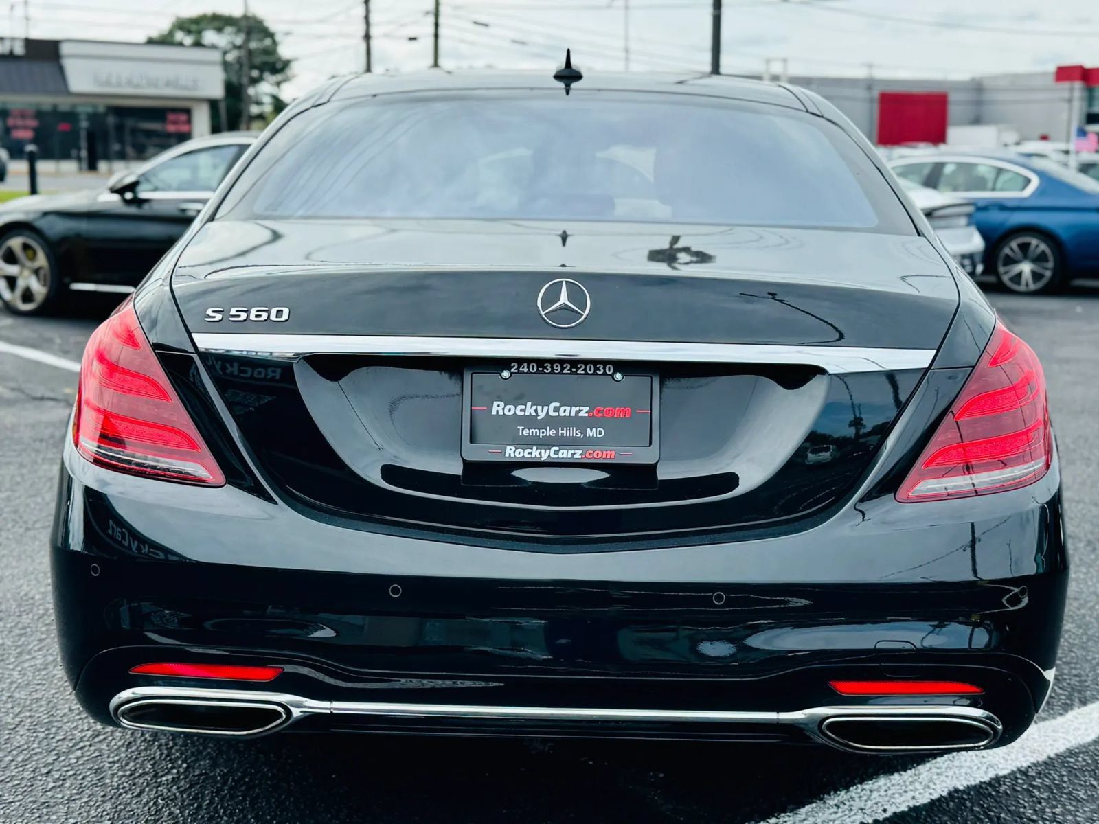 Used 2019 Mercedes-Benz S 560 Sedan w/ AMG Line Exterior image 5