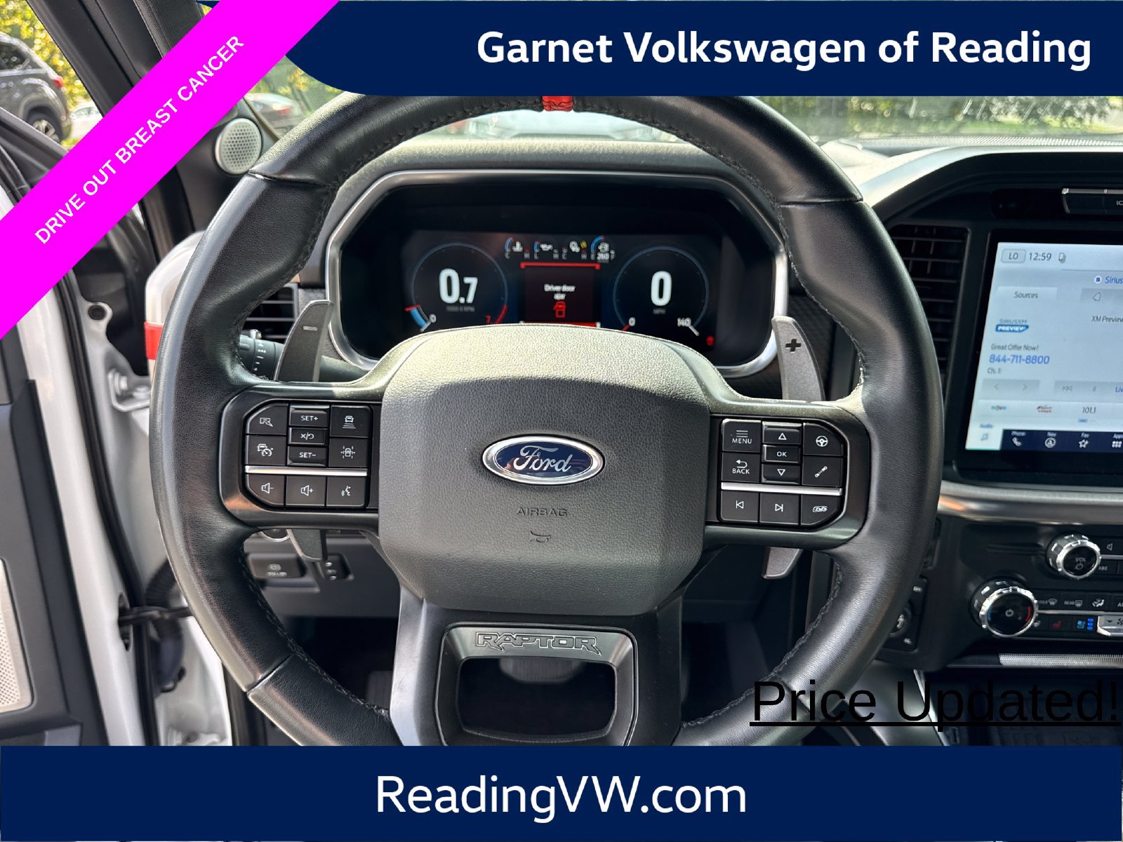 Used 2022 Ford F150 Raptor w/ Equipment Group 801A High AWD/4WD image 16