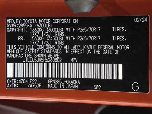 Certified 2024 Toyota 4Runner TRD Pro AWD/4WD image 32