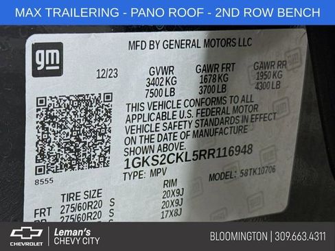 Used 2024 GMC Yukon AT4 w/ AT4 Premium Plus Package image 35