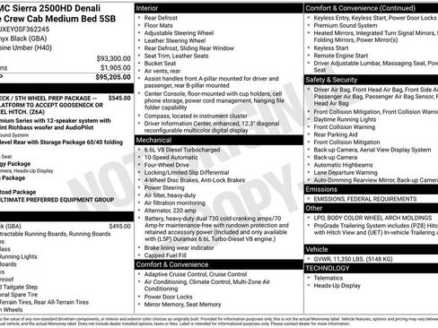 New 2025 GMC Sierra 2500 Denali Ultimate image 41