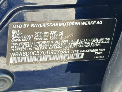 Used 2016 BMW 640i Gran Coupe w/ M Sport Edition RWD image 35