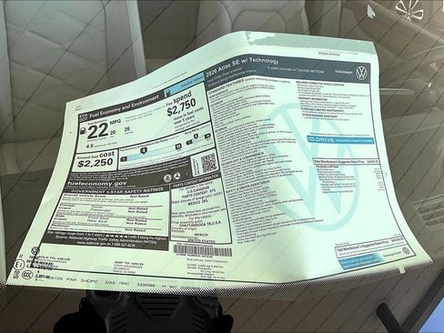 New 2026 Volkswagen Atlas SE w/ Black Wheel Package image 32