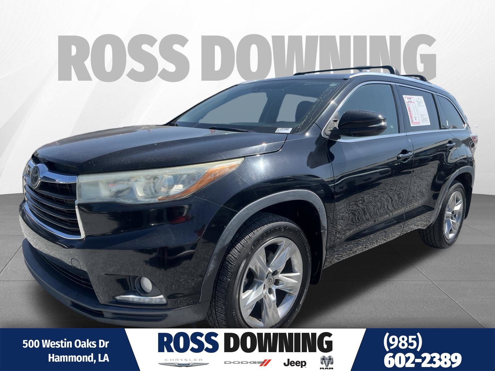 Used 2015 Toyota Highlander Limited w/ Driver Technology Package AWD/4WD image 1