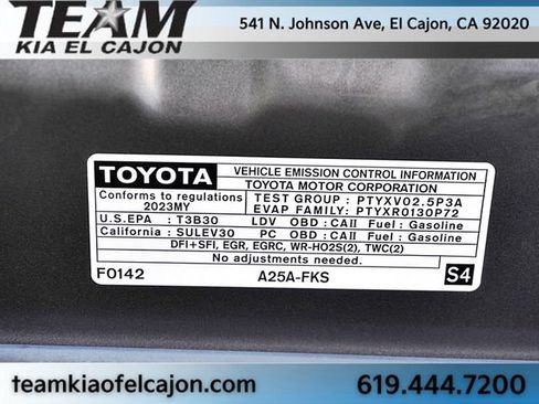 Used 2023 Toyota Camry SE w/ Protection Package (Q2) (TMS) FWD image 34