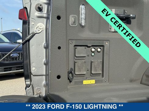 Certified 2023 Ford F150 Lightning XLT w/ Equipment Group 312A High image 14