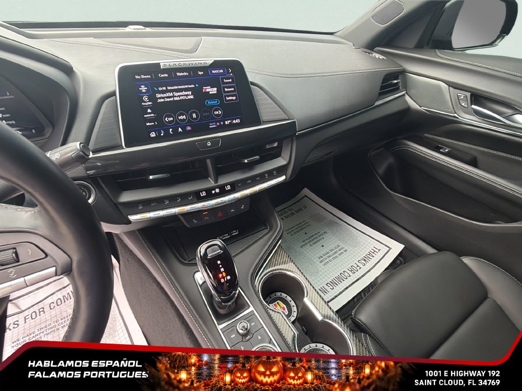 Certified 2023 Cadillac CT4 V Blackwing w/ Driver Assist Package RWD image 24