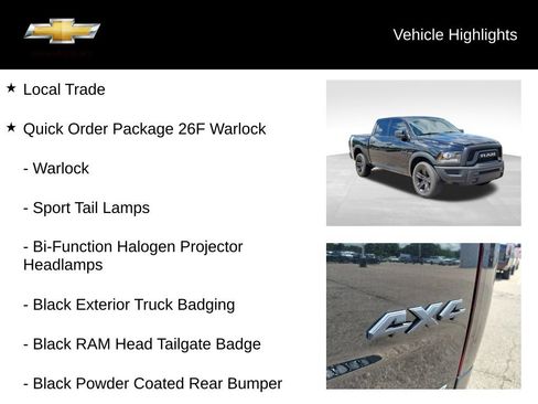 Used 2021 RAM 1500 Warlock AWD/4WD image 18