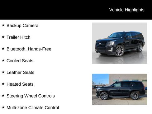 Used 2020 Cadillac Escalade Premium Luxury w/ Escalade Sport Edition image 20