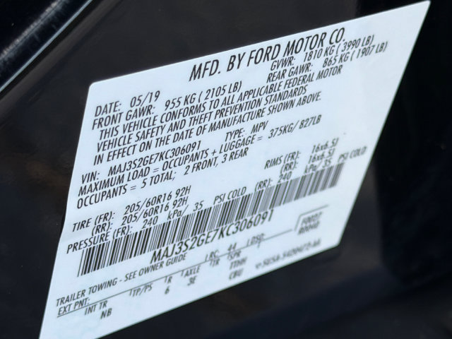 Used 2019 Ford EcoSport SE w/ SE Convenience Package FWD image 33