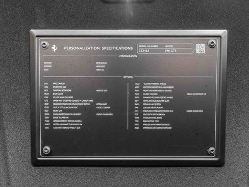 Certified 2025 Ferrari 296 GTS image 24