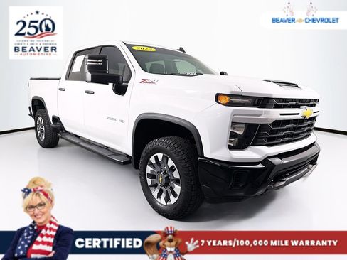 Used 2024 Chevrolet Silverado 2500 Custom w/ Custom Value Package AWD/4WD image 1
