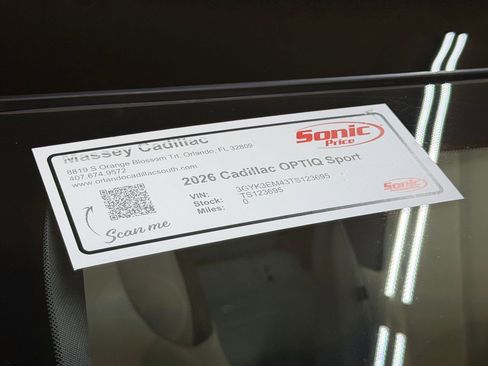 New 2026 Cadillac Optiq Sport 1 image 52