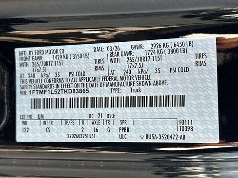 Certified 2026 Ford F150 XL AWD/4WD image 26
