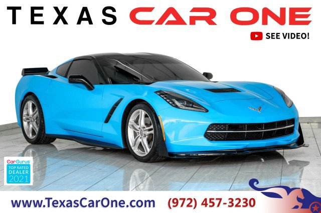 Used 2016 Chevrolet Corvette Stingray Coupe RWD image 1