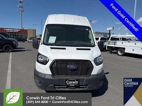Used 2022 Ford Transit 350 148 High Roof Extended AWD w/ Load Area Protection Package image 2