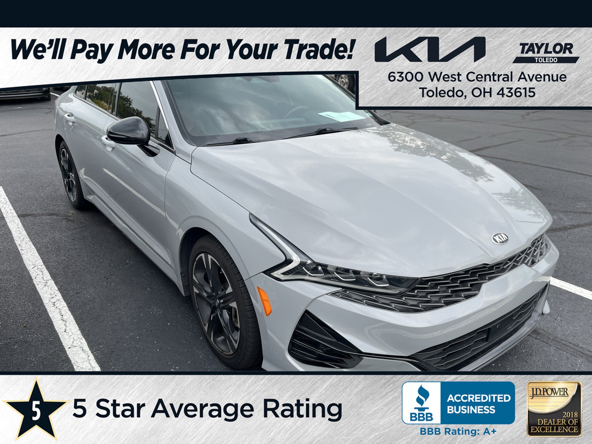 Used 2021 Kia K5 GT-Line AWD/4WD image 1