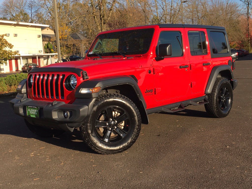 Used 2021 Jeep Wrangler Unlimited Sport AWD/4WD image 1