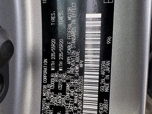 Used 2020 Lexus RX 350L Premium w/ Premium Package image 32