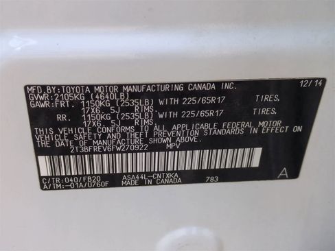 Used 2015 Toyota RAV4 LE image 34