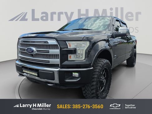 Used 2015 Ford F150 Platinum w/ Equipment Group 701A Luxury AWD/4WD image 1