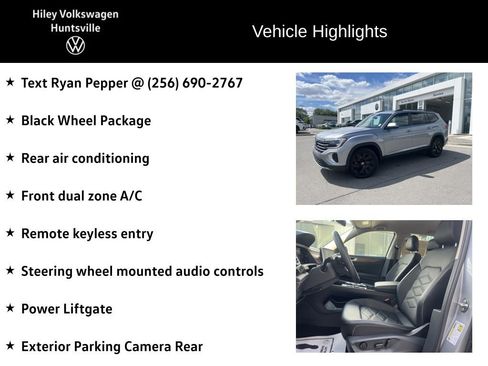 Used 2026 Volkswagen Atlas SE w/ Black Wheel Package FWD image 7