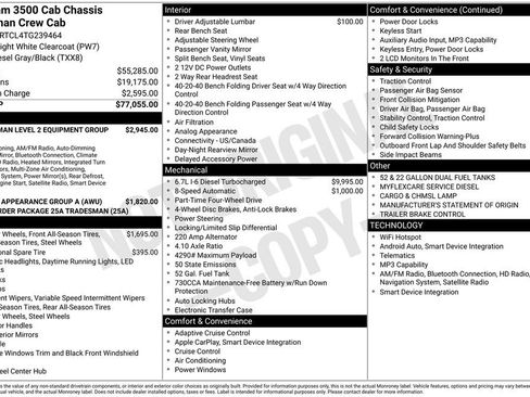 New 2026 RAM 3500 Tradesman image 21