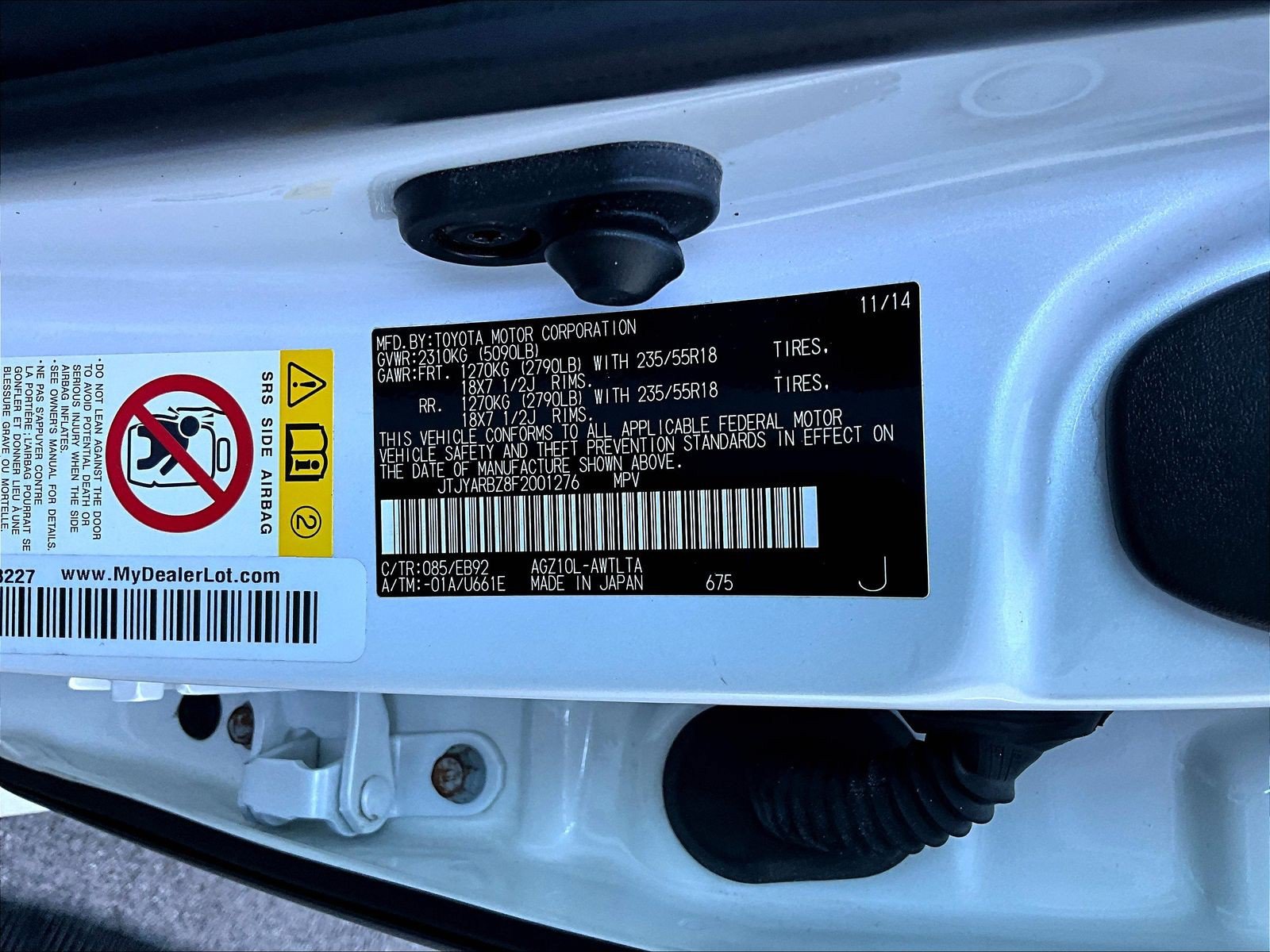 Used 2015 Lexus NX 200t F Sport w/ Navigation System Package FWD image 19