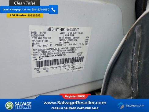 Used 2019 Ford Edge SE image 17