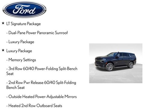 Used 2021 Chevrolet Tahoe LT w/ LT Signature Package RWD image 13