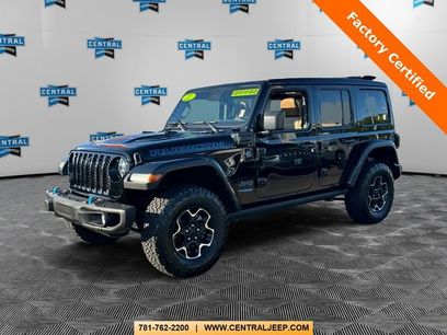 Certified 2022 Jeep Wrangler Unlimited Rubicon 4xe w/ Steel Bumper Group