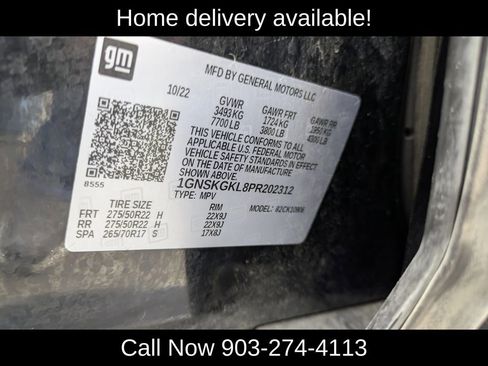 Used 2023 Chevrolet Suburban High Country w/ LPO, Illumination Package image 40